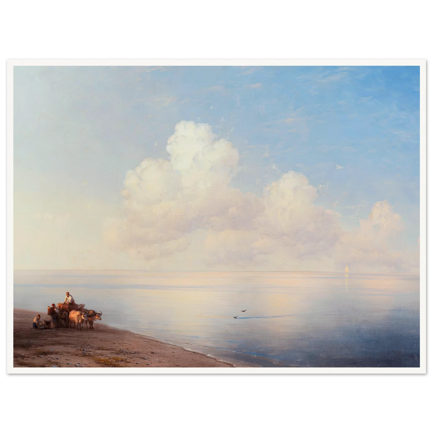 Ruhige See (1887) Art Print | Ivan Konstantinovich Aivazovsky-Quipham Collections