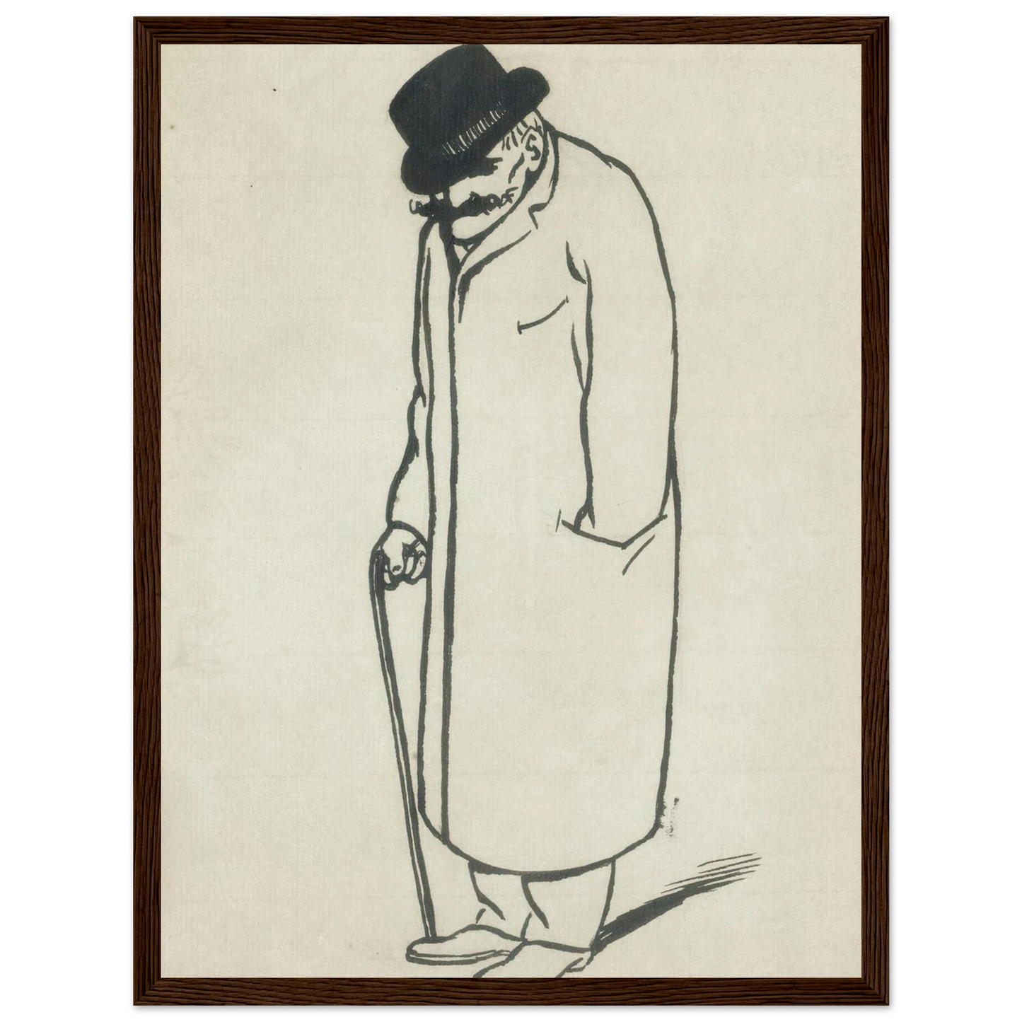 A dead man talking Art Print | Felix Vallotton-Quipham Collections
