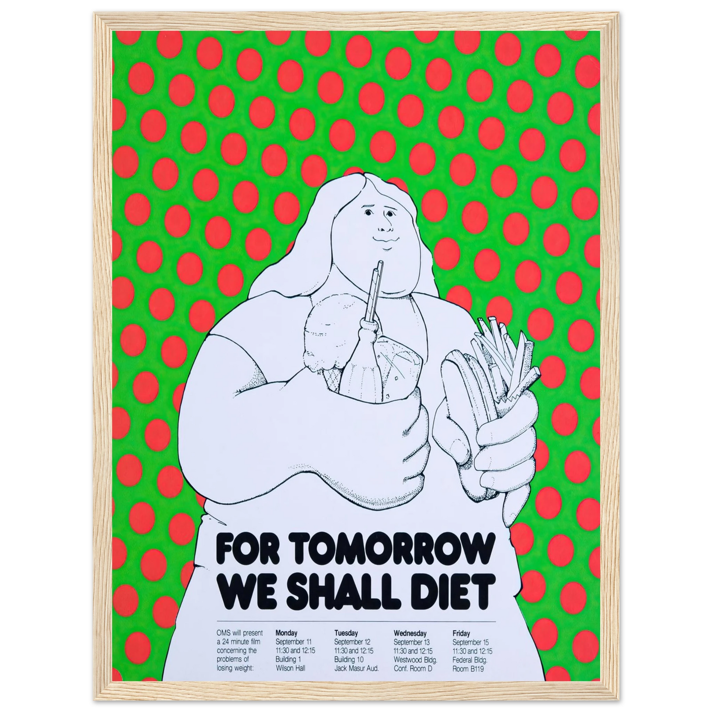 For tomorrow we shall diet Art Print | National Institutes of Health-Quipham Collections