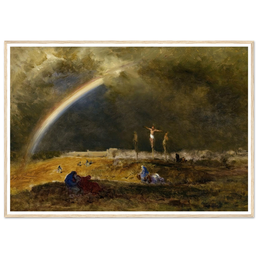 The Triumph at Calvary (c. 1874) Art Print | George Inness-Quipham Collections