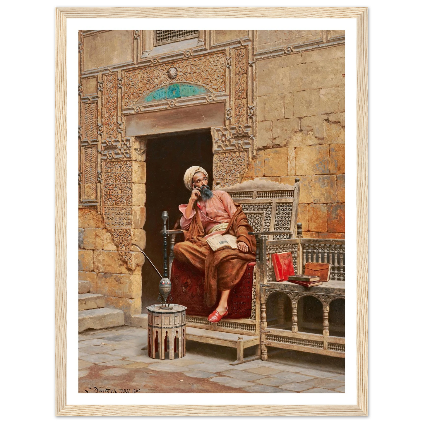 The Scribe (1904) Art Print | Ludwig Deutsch-Quipham Collections