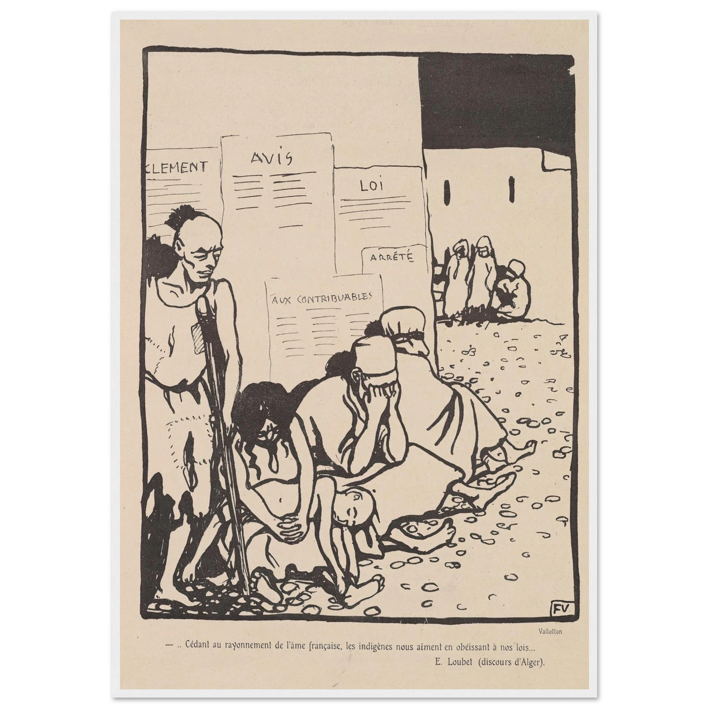 1er mai 1903 Art Print | Felix Vallotton-Quipham Collections