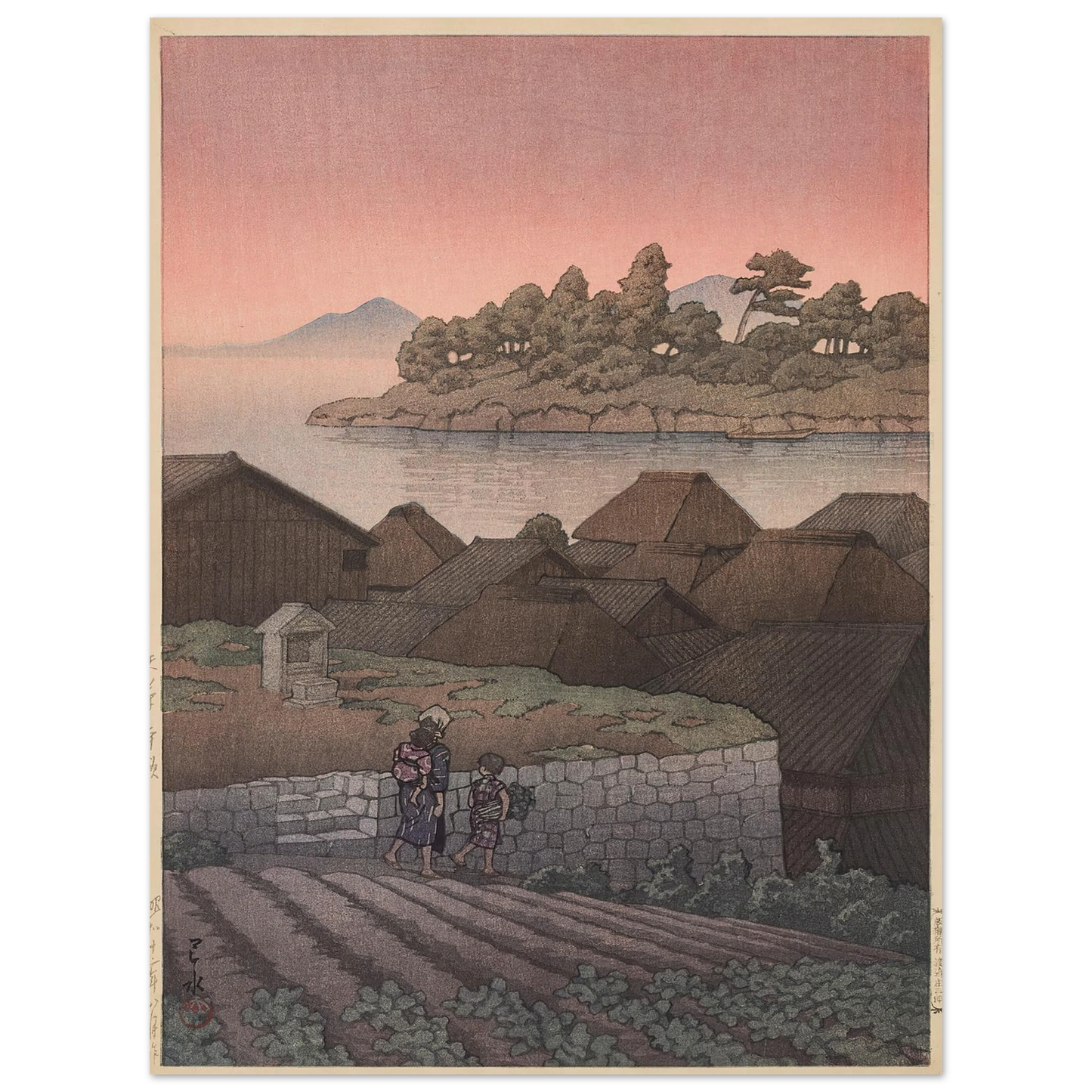 Amakusa Honryo (1937) Art Print | Kawase Hasui-Quipham Collections