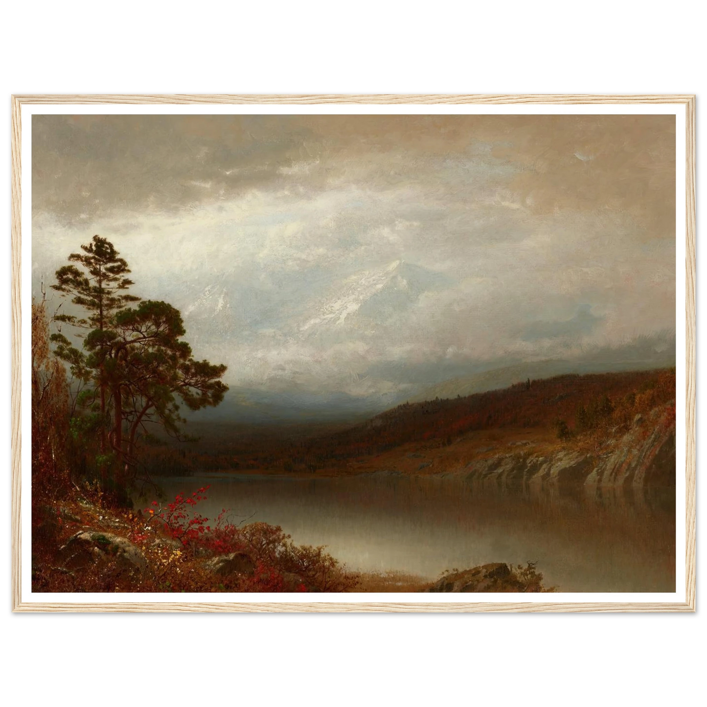 Autumn in the Adirondacks (c. 1872-73) Art Print | Alexander Helwig Wyant-Quipham Collections