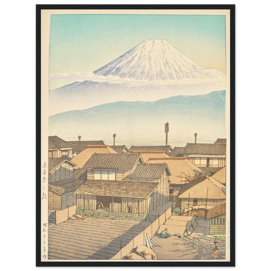 Motoyoshiwara no asa (Morning in Motoyoshiwara) (1940) Art Print | Kawase Hasui-Quipham Collections