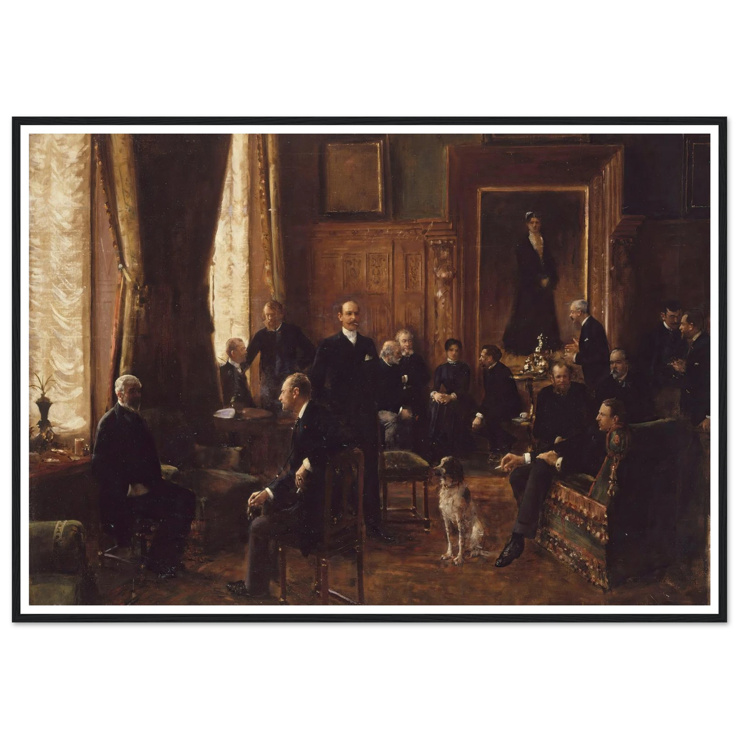Le salon de la comtesse Potocka (1887) Art Print | Jean Beraud-Quipham Collections
