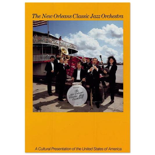 The New Orleans Classic Jazz Orchestra Art Print | US Information Agency-Quipham Collections