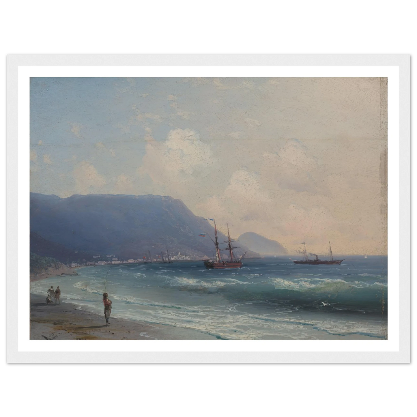 Seascape Art Print | Ivan Konstantinovich Aivazovsky-Quipham Collections