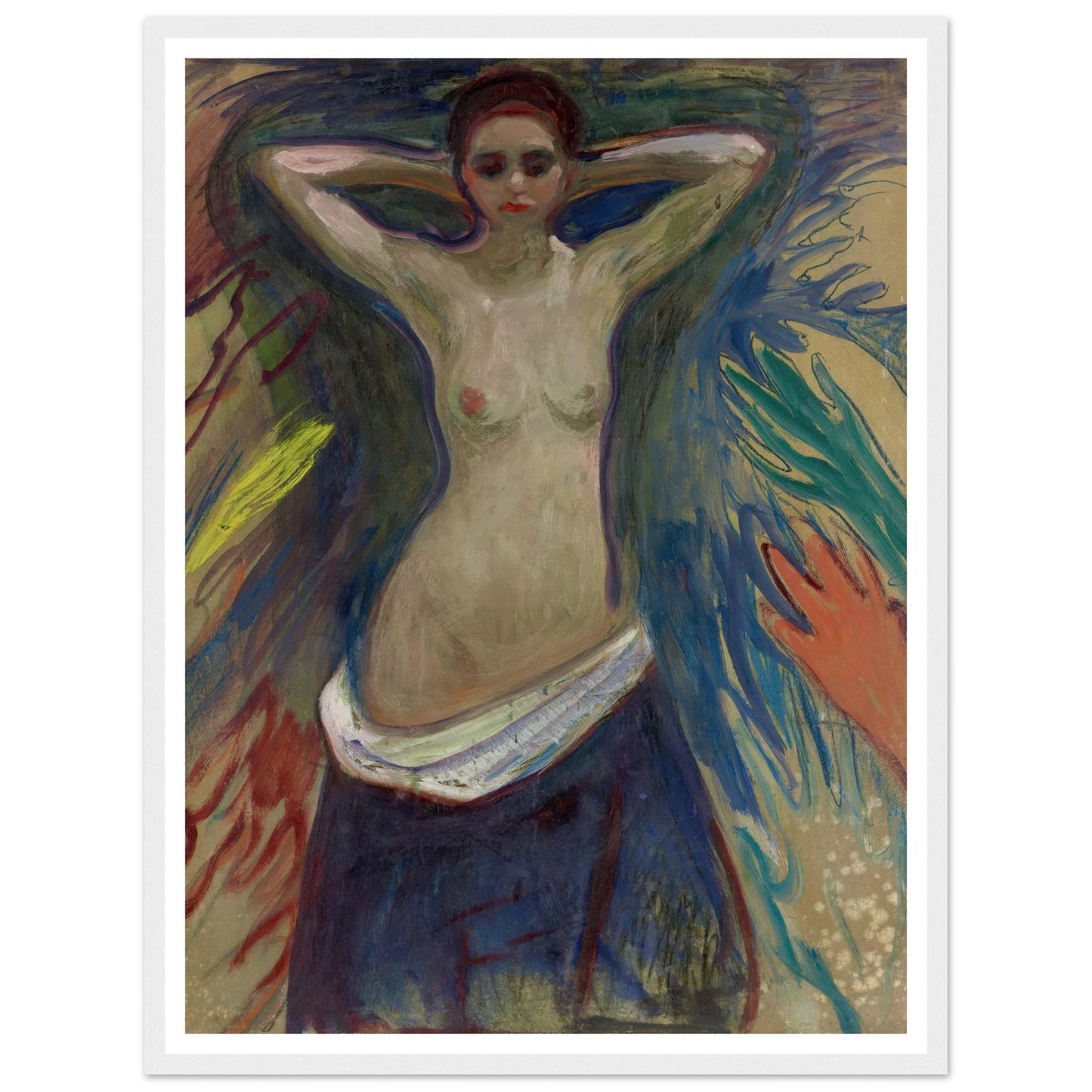 The Hands (1893–94) Art Print | Edvard Munch-Quipham Collections