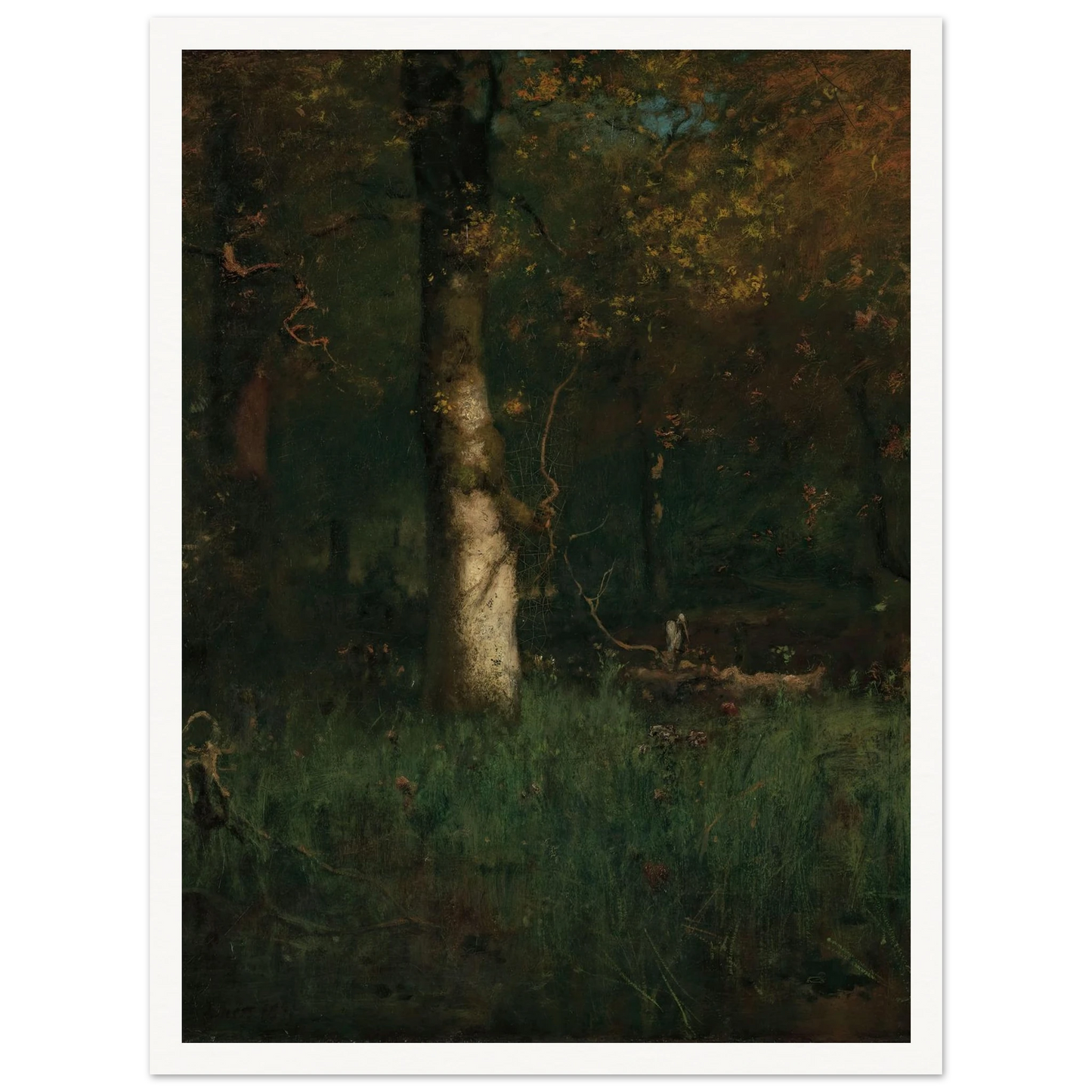 The Home of the Heron (1891) Art Print | George Inness-Quipham Collections