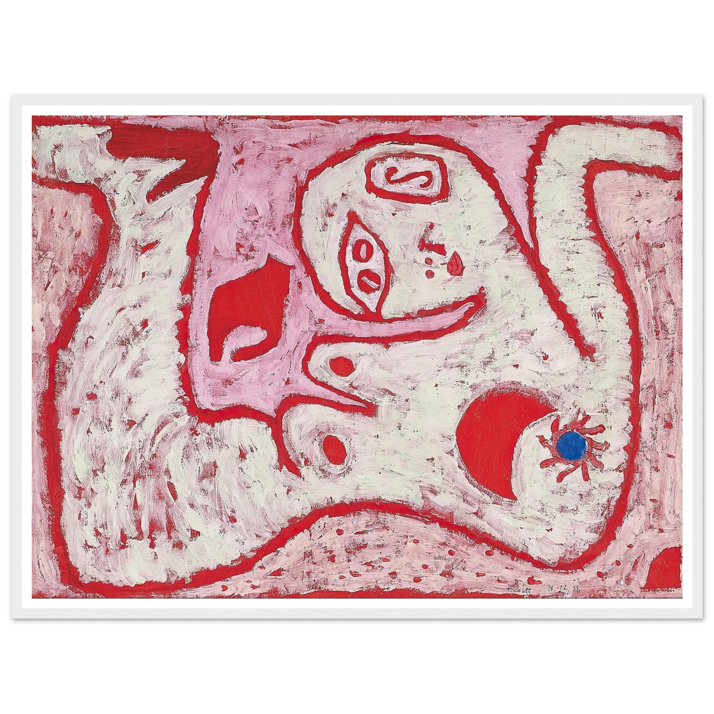 A Woman For Gods (1938) Art Print | Paul Klee-Quipham Collections