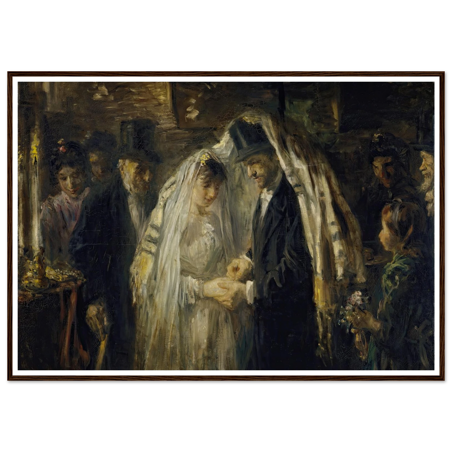Jewish Wedding (1903) Art Print | Jozef Israels-Quipham Collections