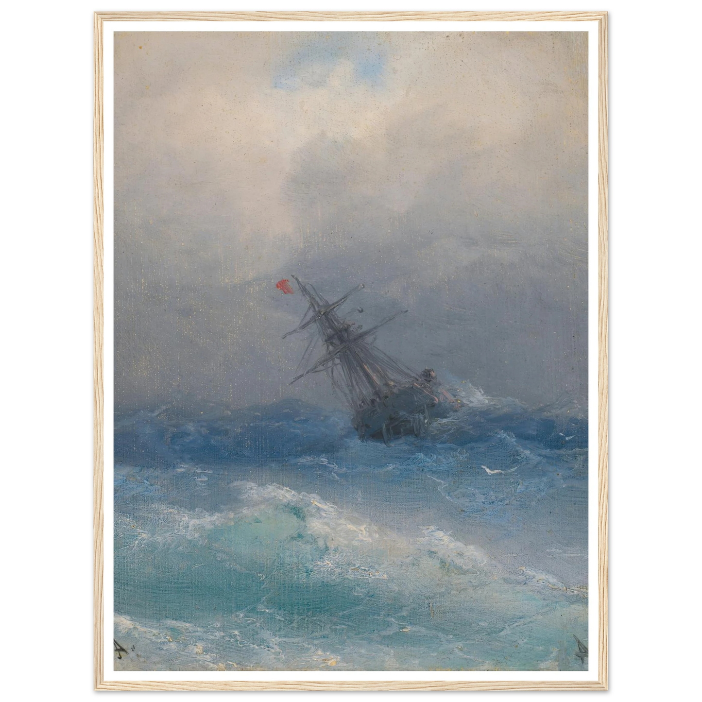 Shipwreck Art Print | Ivan Konstantinovich Aivazovsky-Quipham Collections