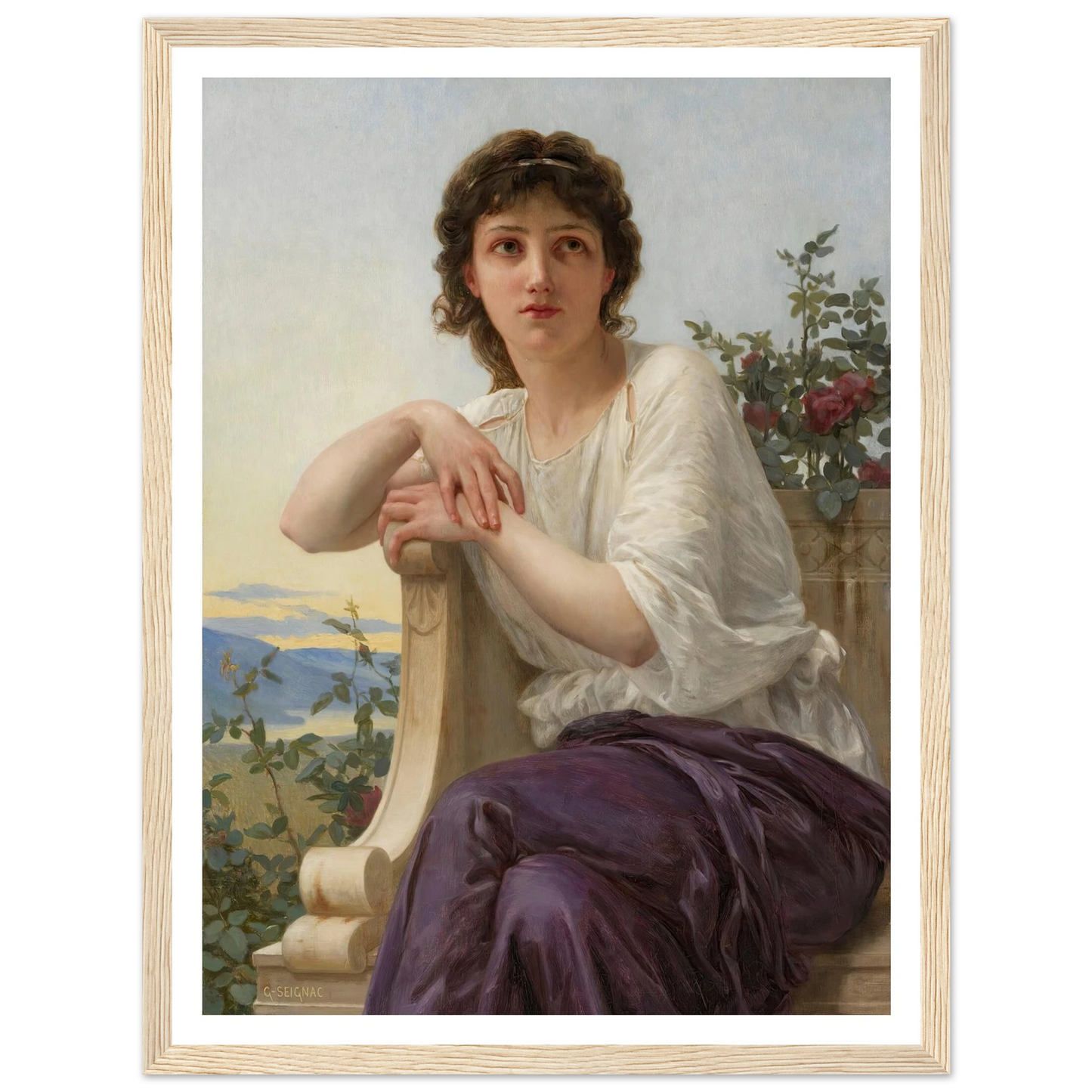 Contemplation Art Print | Guillaume Seignac-Quipham Collections