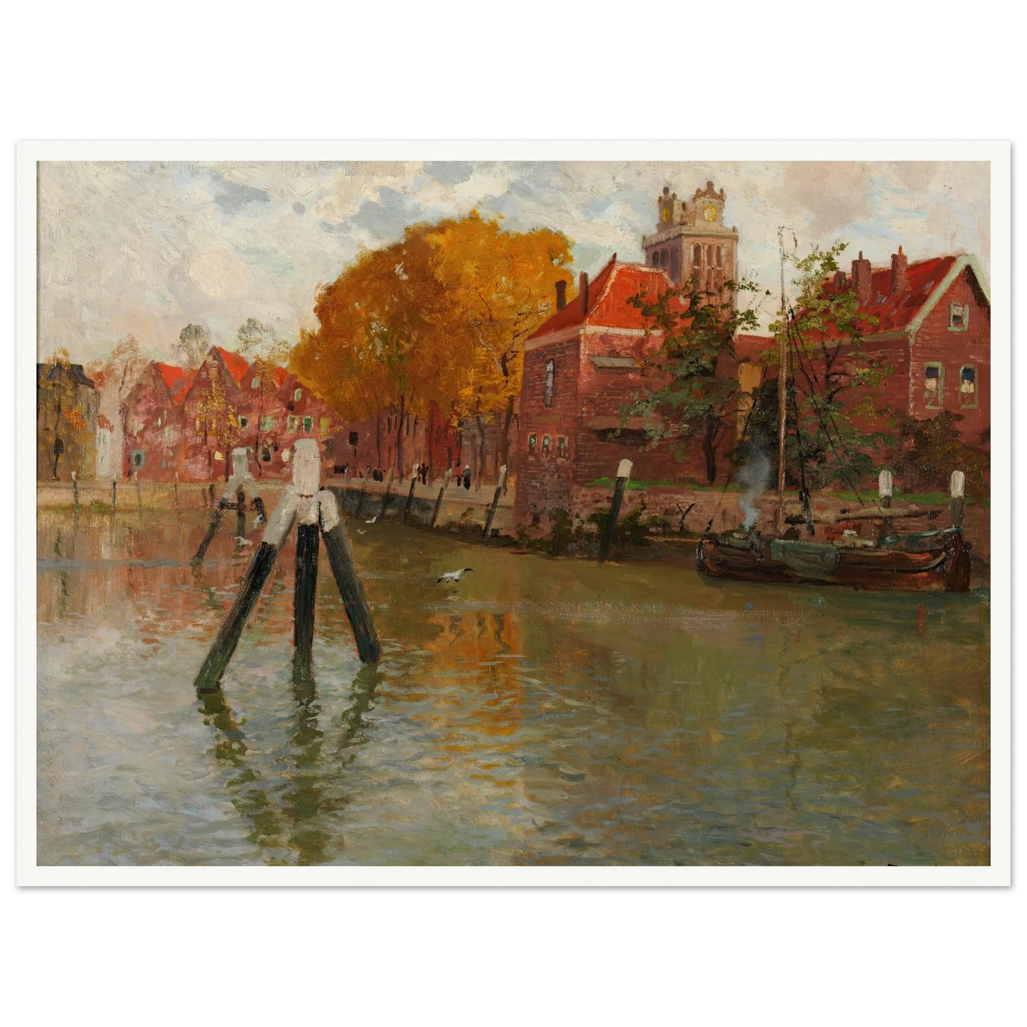 Dordrecht Art Print | Frits Thaulow-Quipham Collections