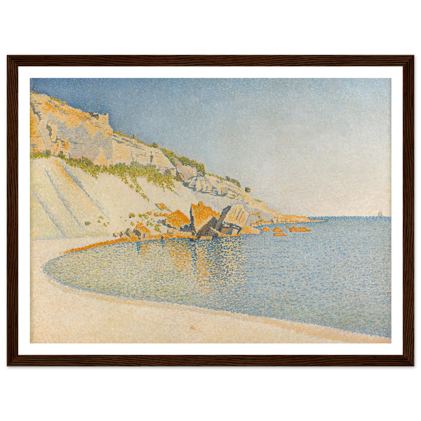 Cassis, Cap Lombard, Opus 196 Art Print | Paul Signac-Quipham Collections