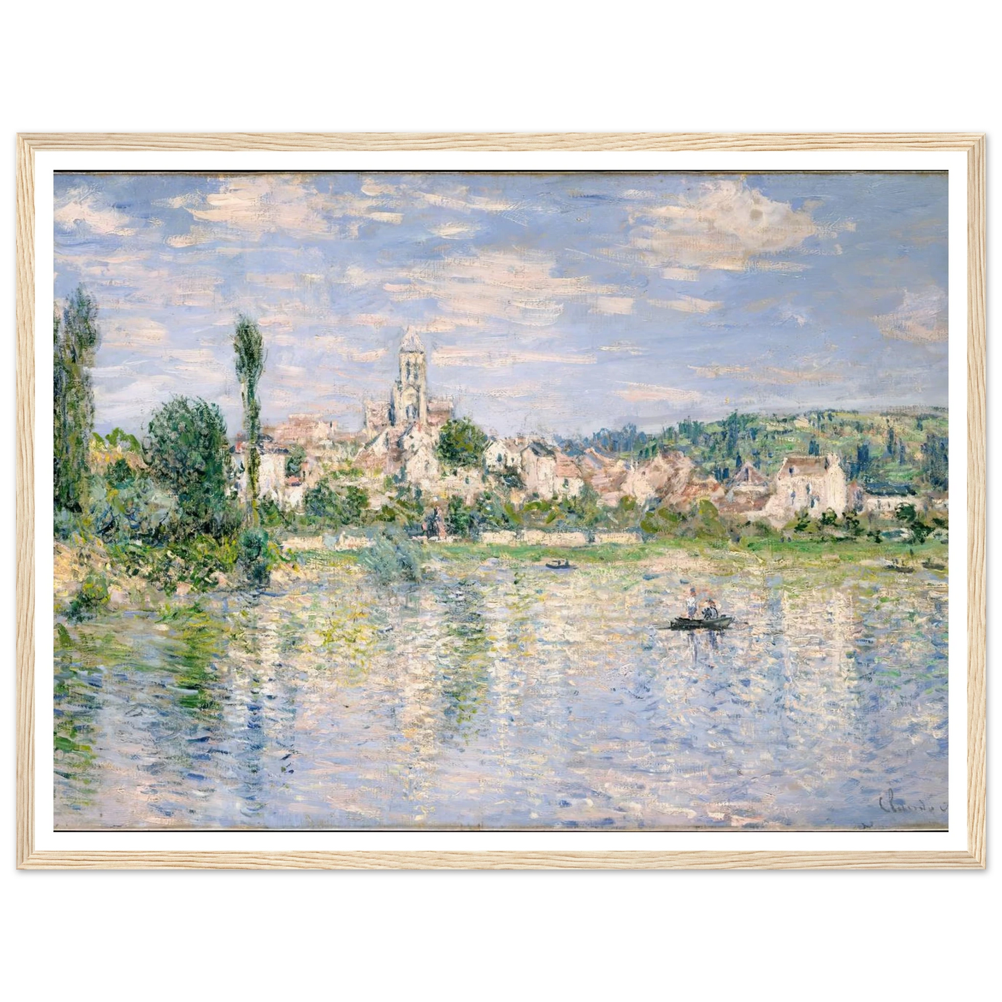 Vétheuil in Summer (1880) Art Print | Claude Monet-Quipham Collections