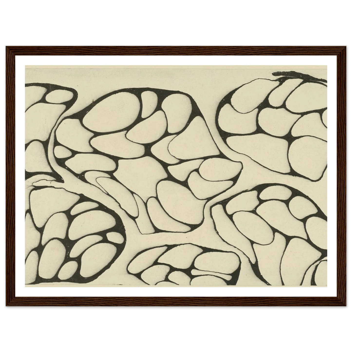 Adermarmorpapier (1903 - 1907) Art Print | Josef Hoffmann-Quipham Collections