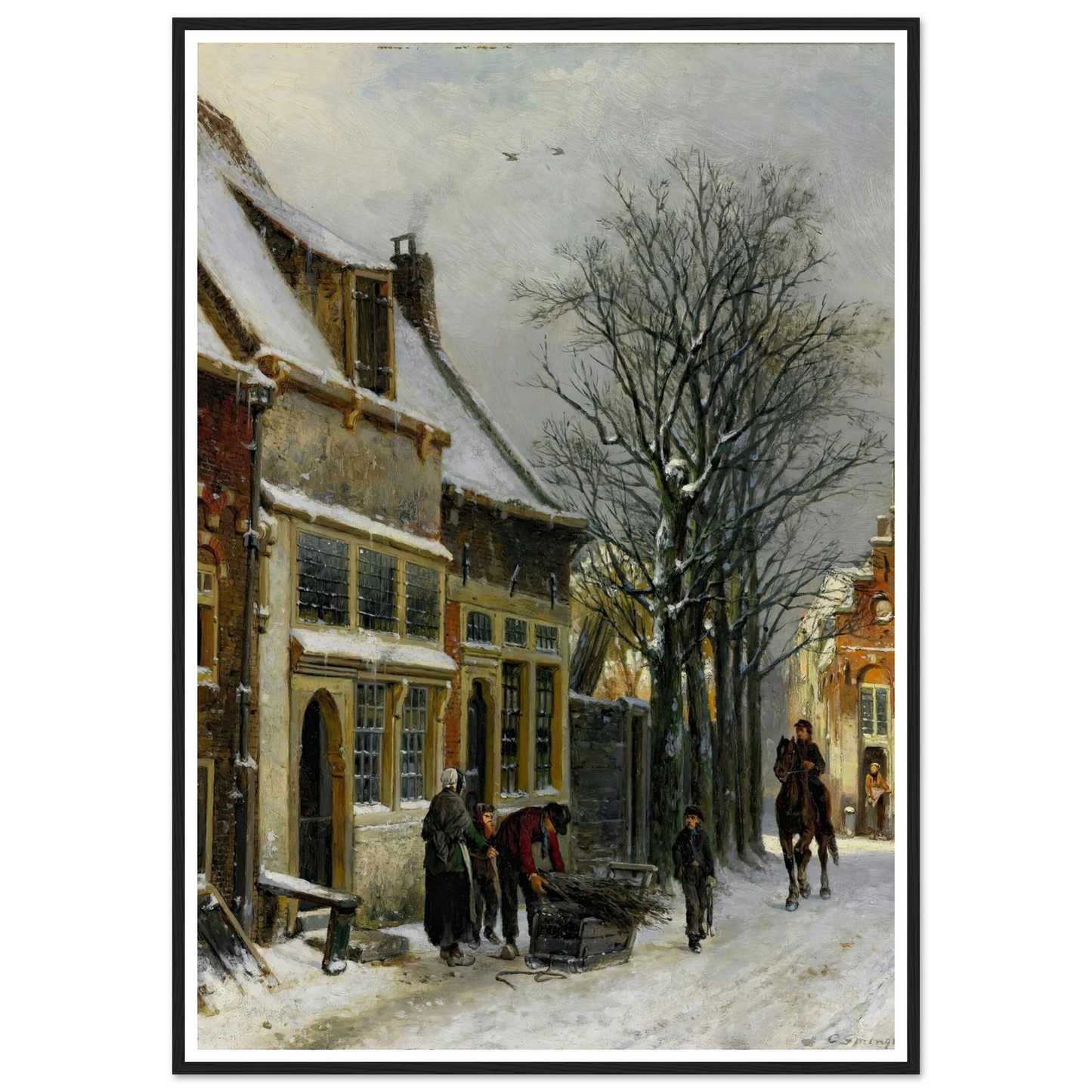 A View Of Haarlem (1890) Art Print | Cornelis Springer-Quipham Collections