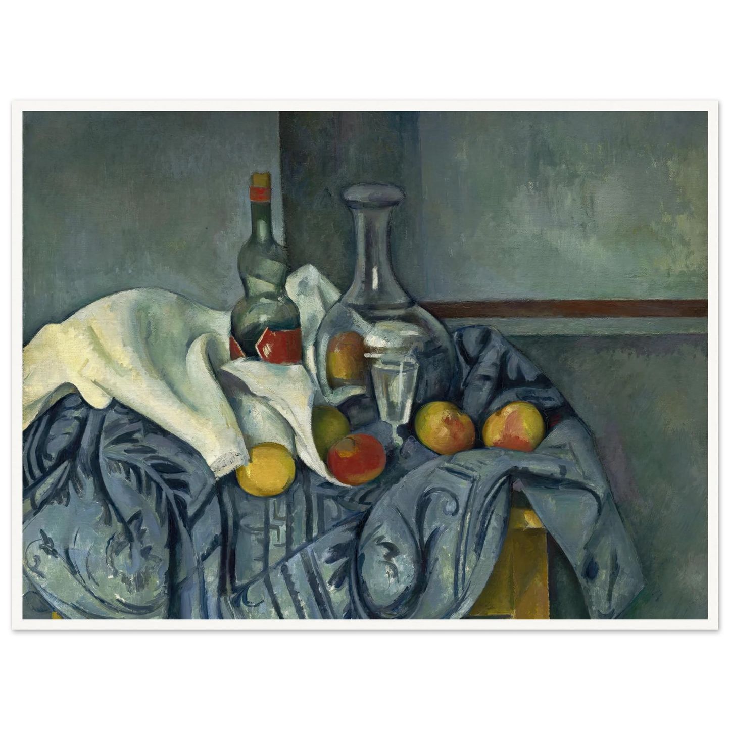 The Peppermint Bottle (1893-1895) Art Print | Paul Cezanne-Quipham Collections