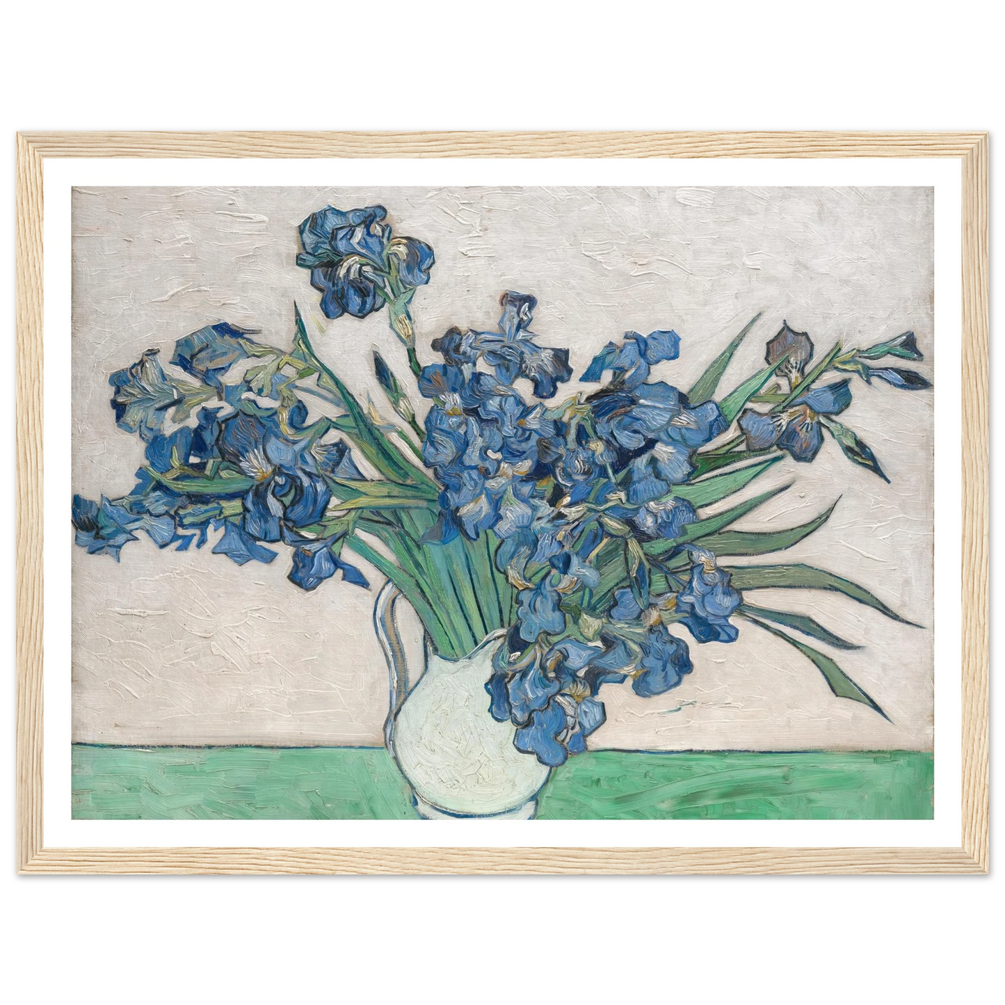 Irises (1890) Art Print | Vincent van Gogh-Quipham Collections