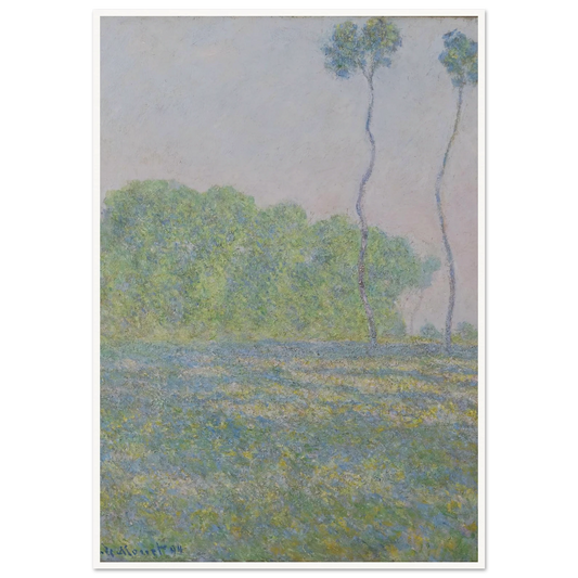 Meadow at Giverny (1894) Art Print | Claude Monet-Quipham Collections