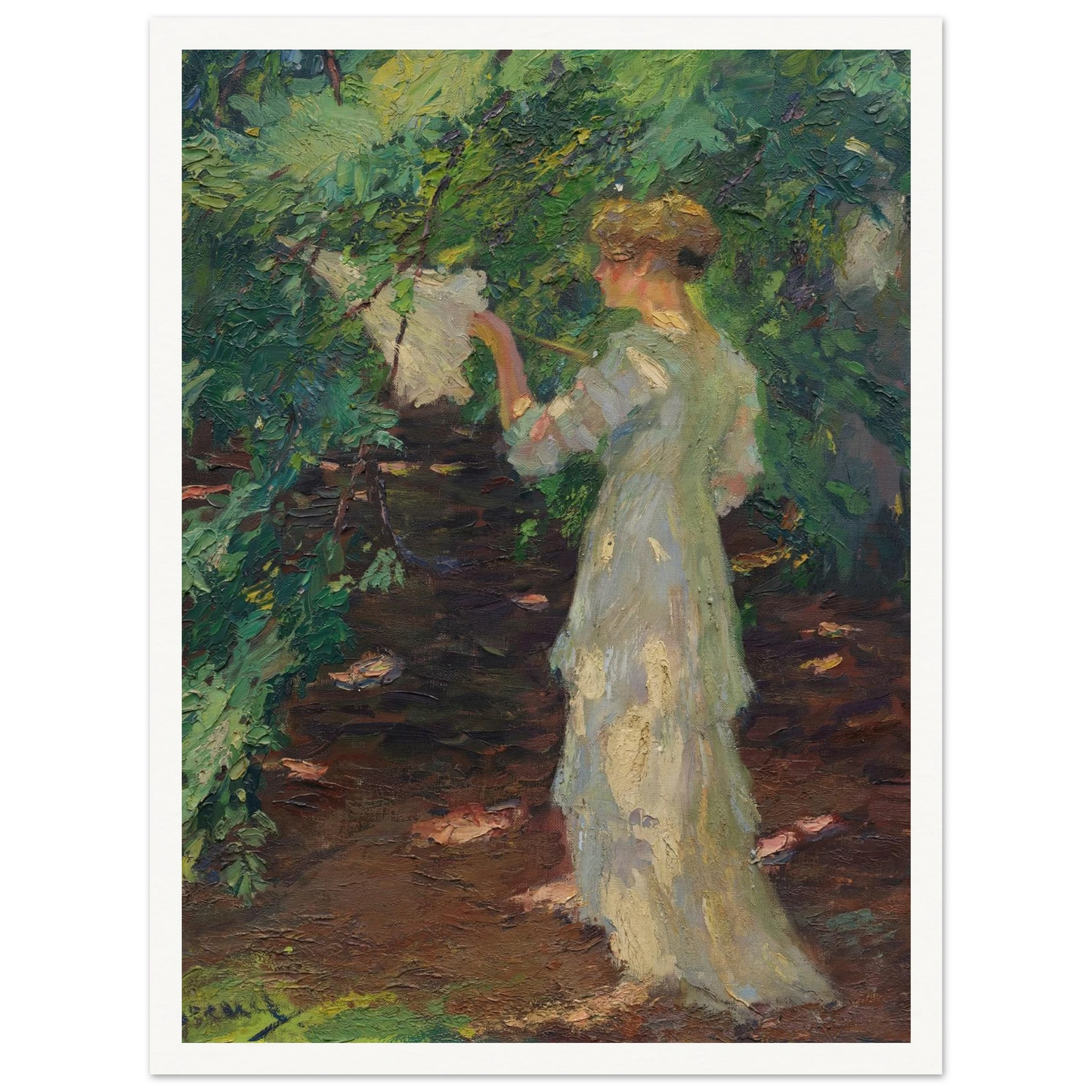 Waldschatten (1910-20) Art Print | Edward Cucue-Quipham Collections