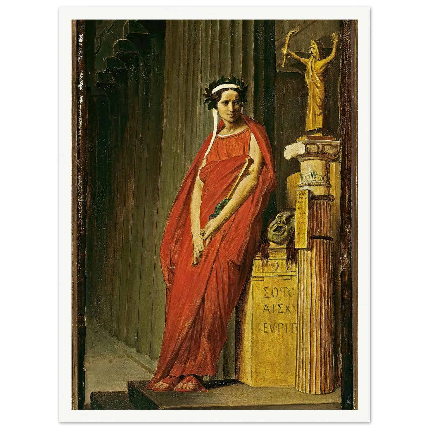 Rachel (1821-1858) Art Print | Jean Leon Gerome-Quipham Collections
