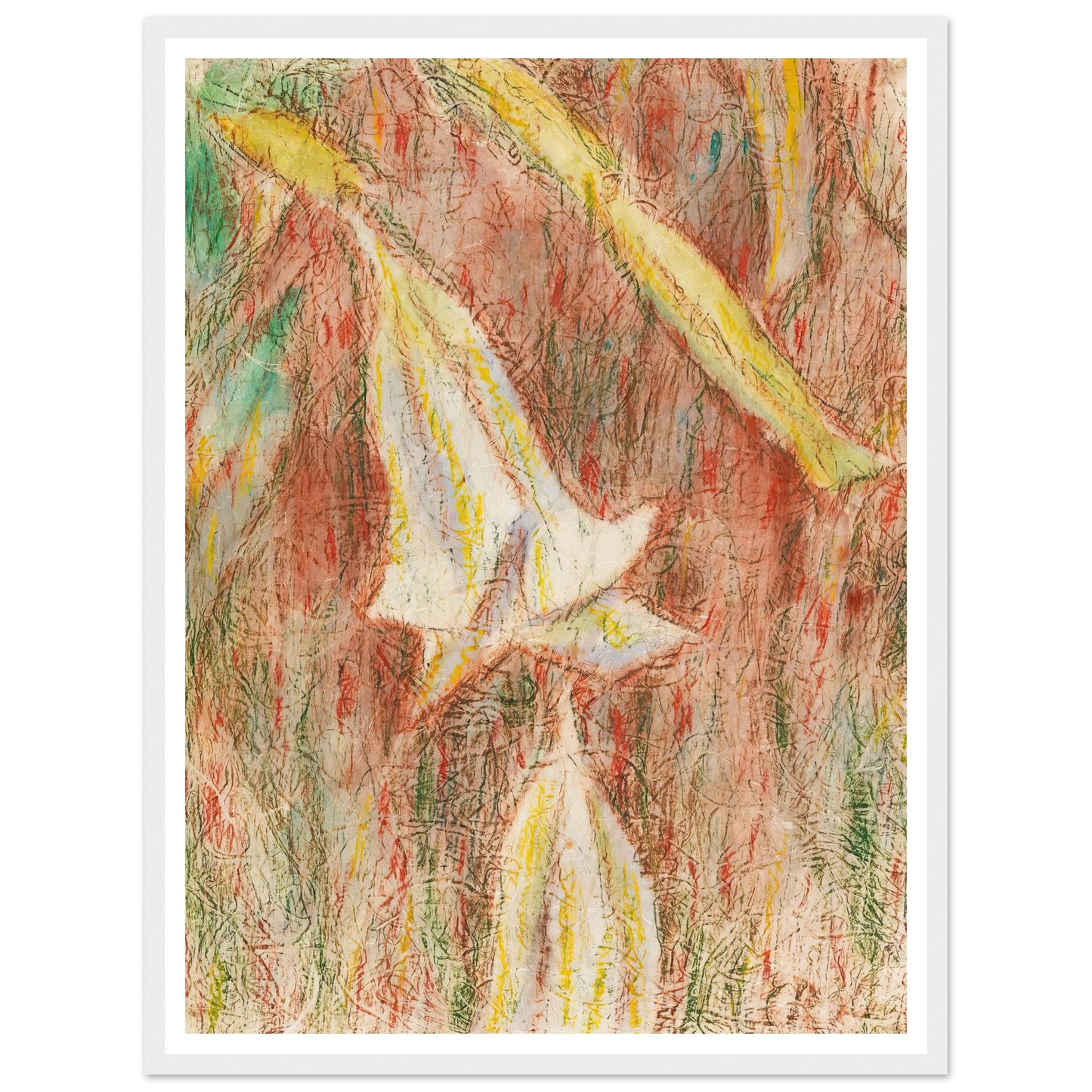Datura Japonica (Engelstrompeten) (1936) Art Print | Christian Rohlfs-Quipham Collections
