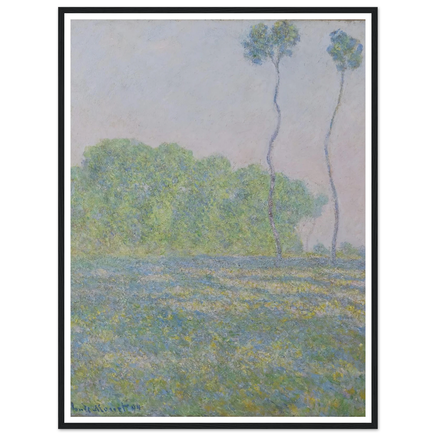 Meadow at Giverny (1894) Art Print | Claude Monet-Quipham Collections