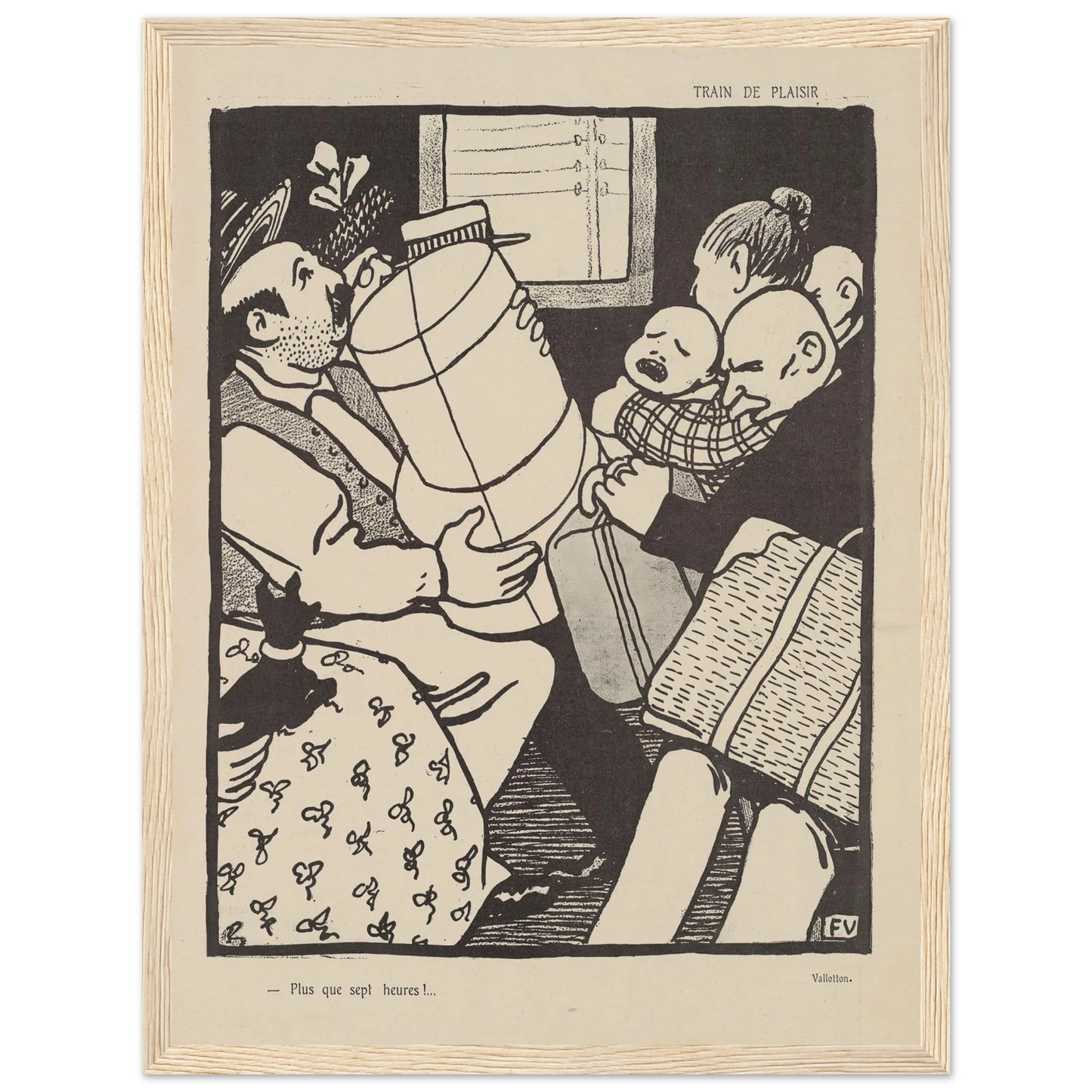 13 septembre 1903 Art Print | Felix Vallotton-Quipham Collections