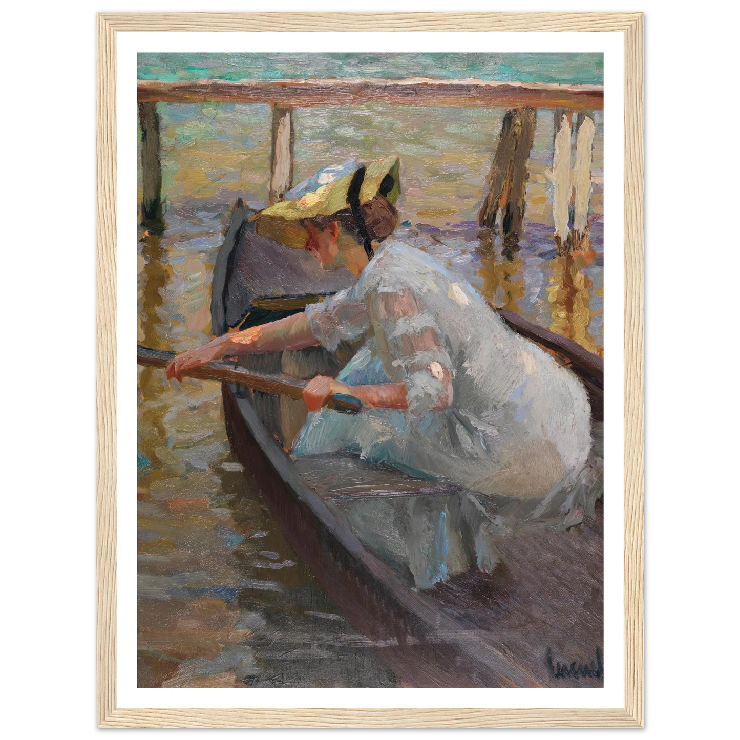 Evening trip (1920) Art Print | Edward Cucue-Quipham Collections