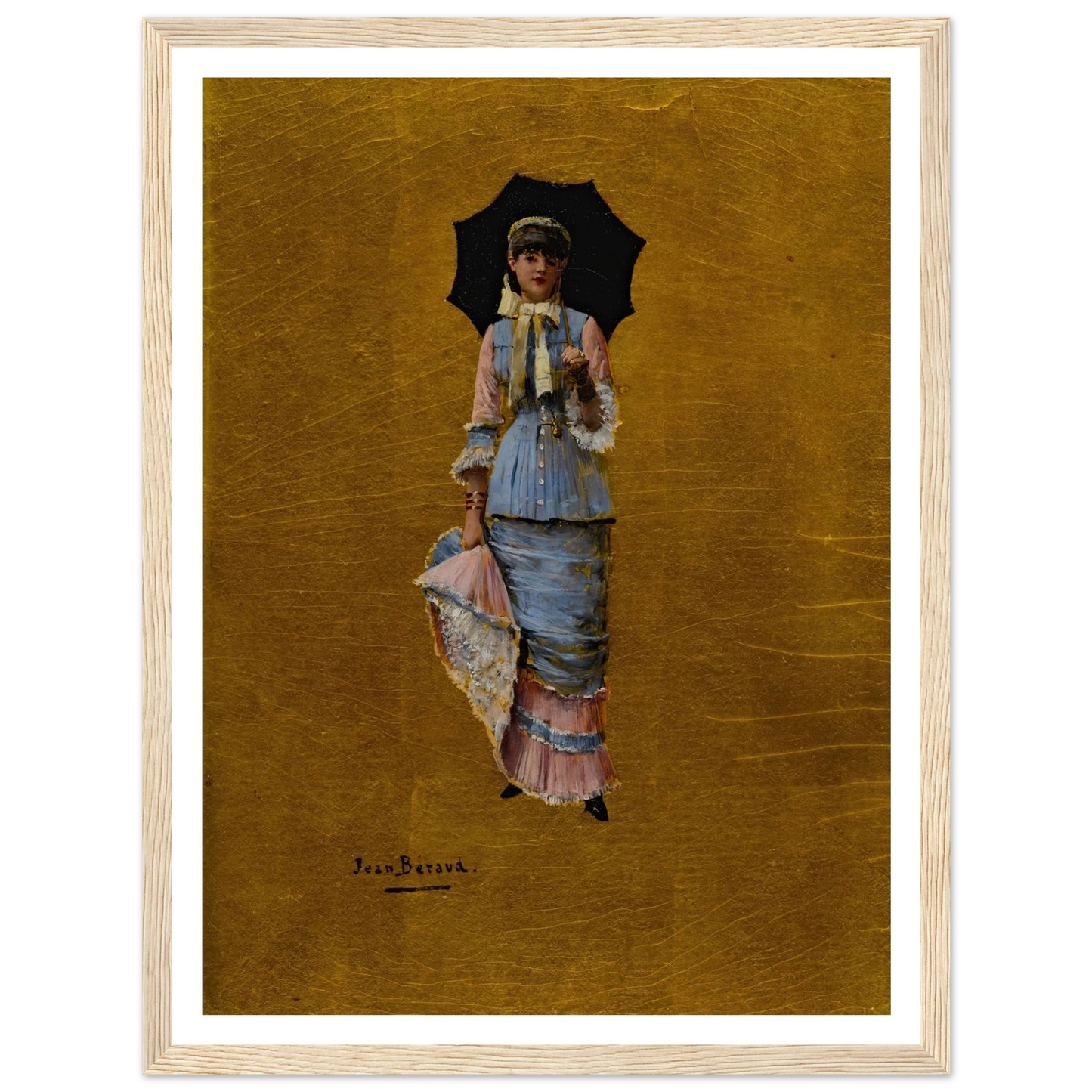 Jeune femme a l’ombrelle Art Print | Jean Beraud-Quipham Collections