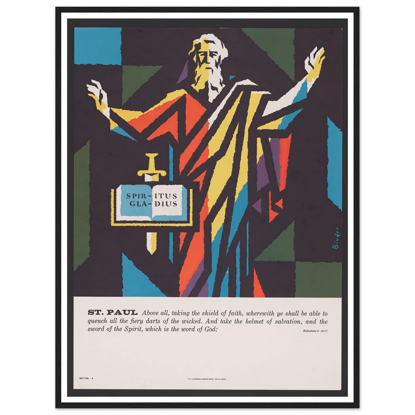 St. Paul (1962) Art Print | Joseph Binder-Quipham Collections