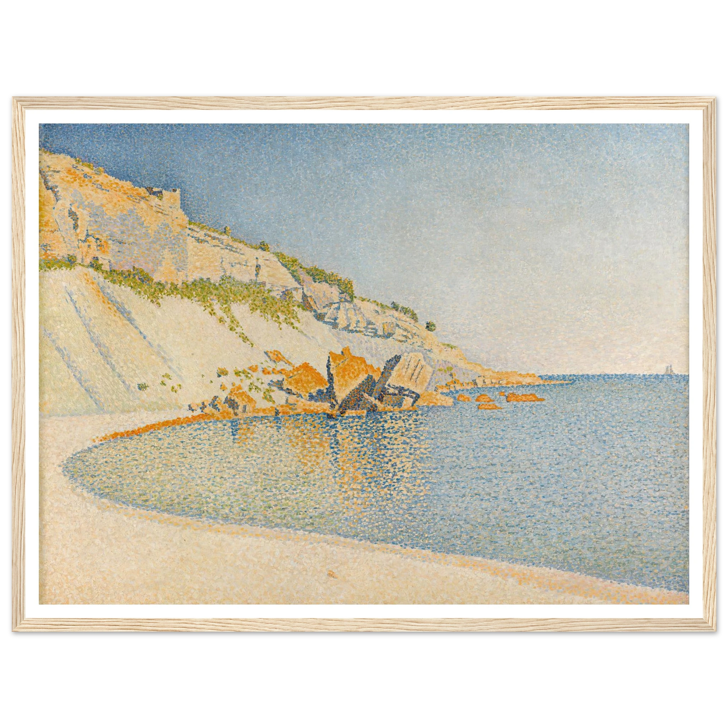 Cassis, Cap Lombard, Opus 196 Art Print | Paul Signac-Quipham Collections