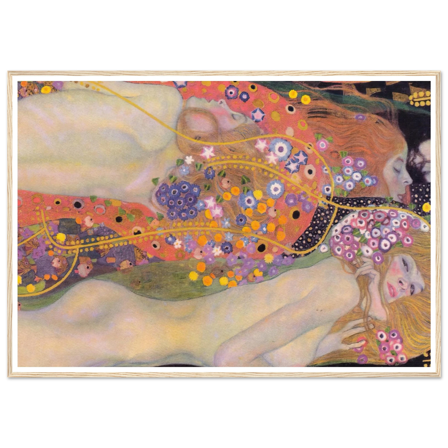 Water Serpents II (1907) Art Print | Gustav Klimt-Quipham Collections