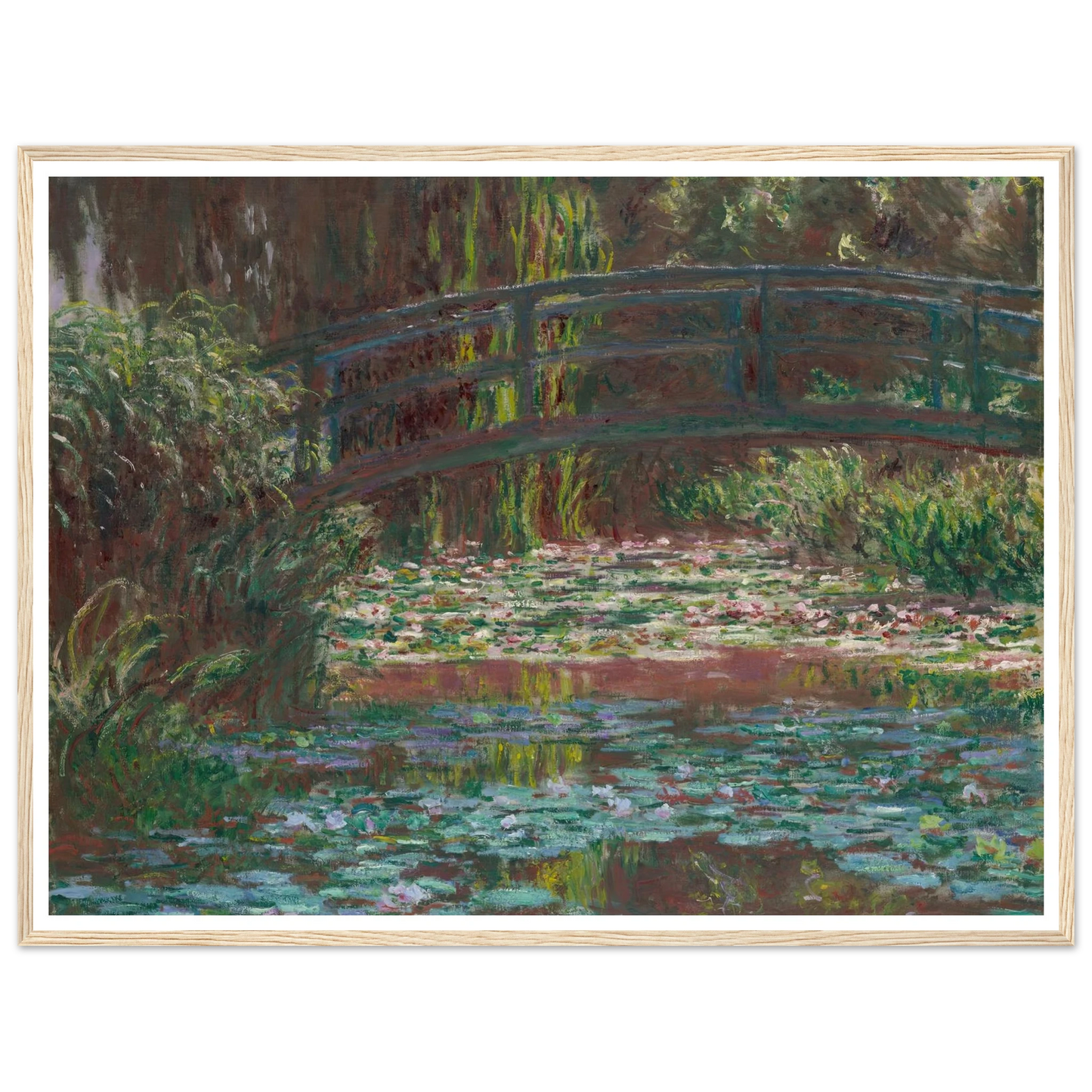 Water Lily Pond (1900) Art Print | Claude Monet-Quipham Collections