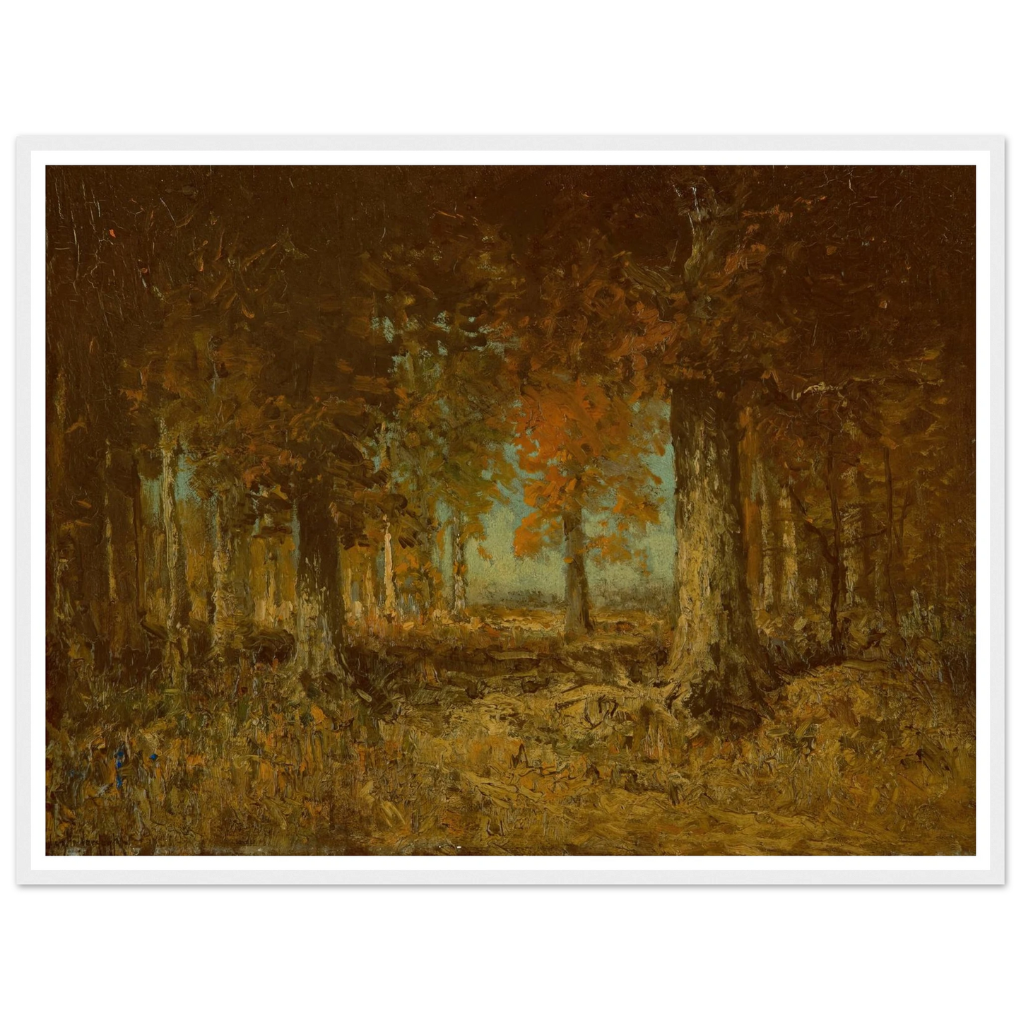 Edge of the Woods (1908) Art Print | Julian Onderdonk-Quipham Collections