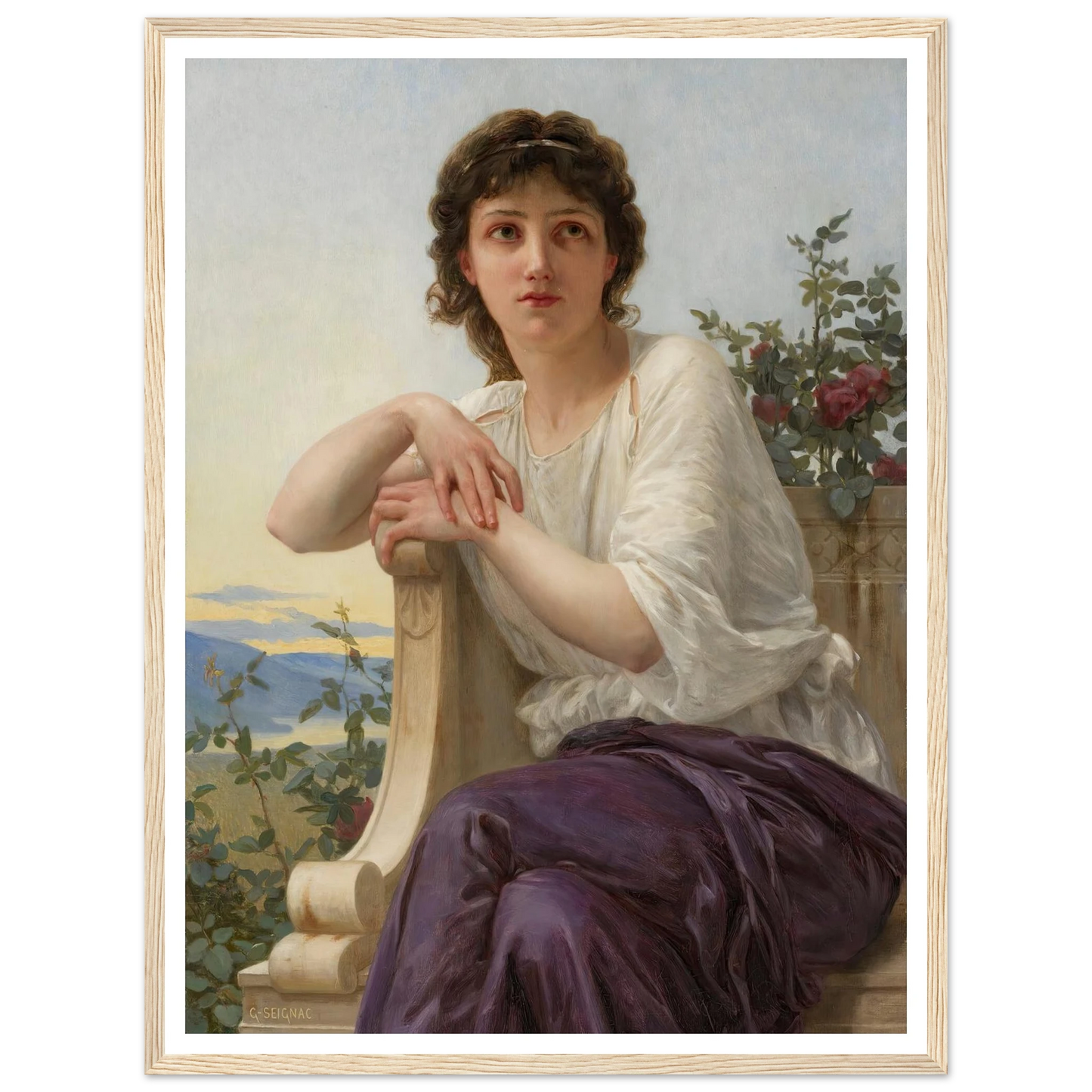 Contemplation Art Print | Guillaume Seignac-Quipham Collections