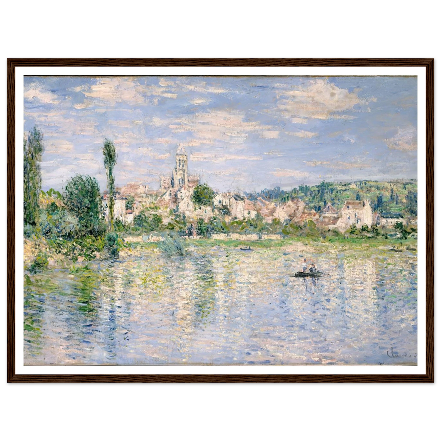 Vétheuil in Summer (1880) Art Print | Claude Monet-Quipham Collections