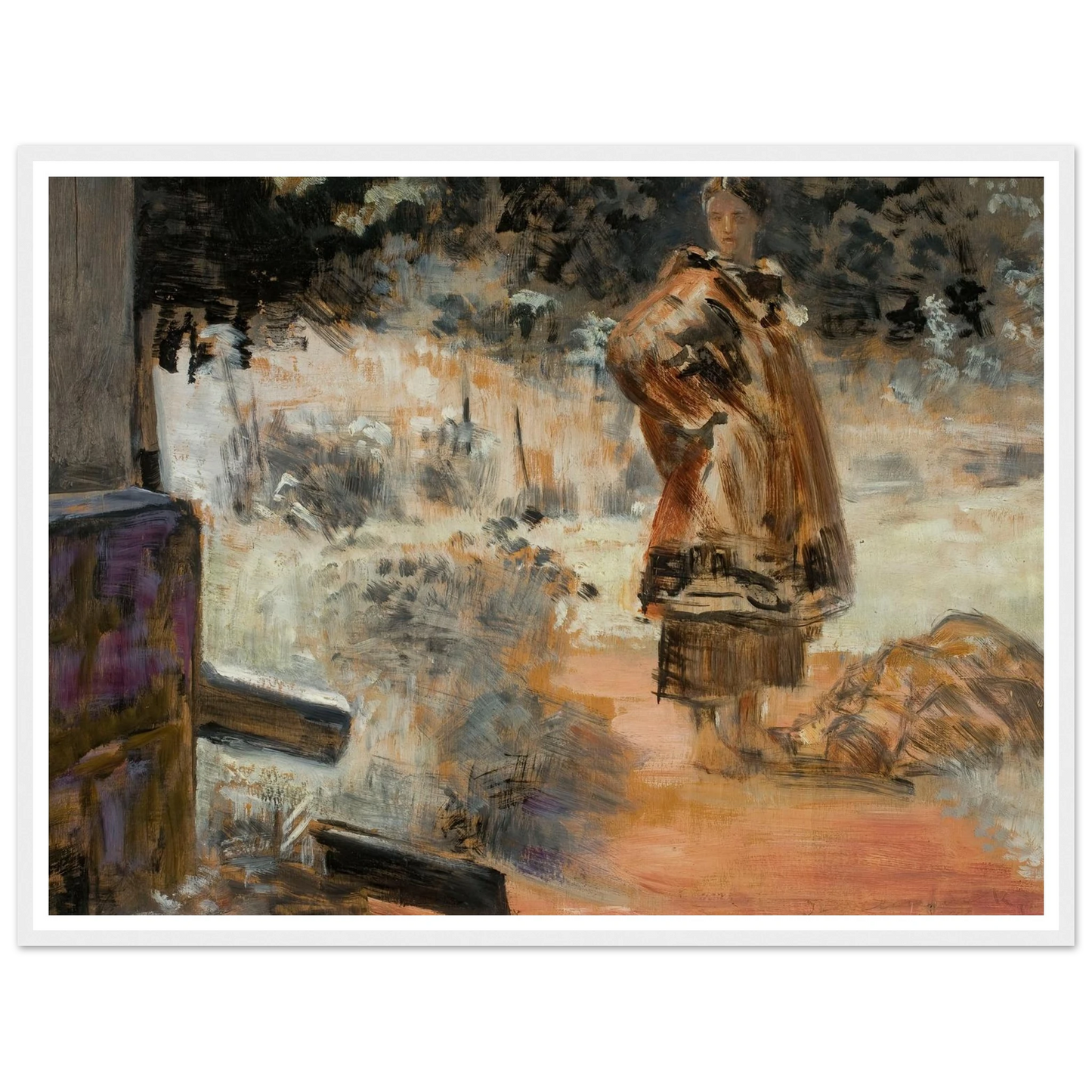 Poisoned water well, sketch (1909) Art Print | Jacek Malczewski-Quipham Collections