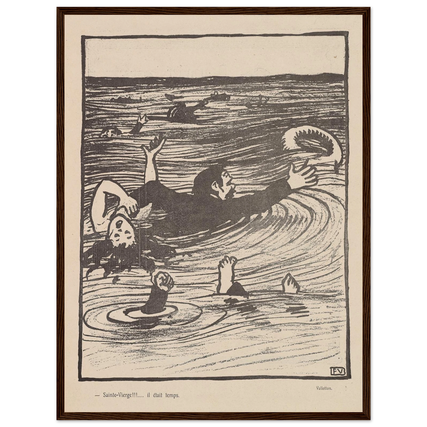 27 juin 1903 Art Print | Felix Vallotton-Quipham Collections