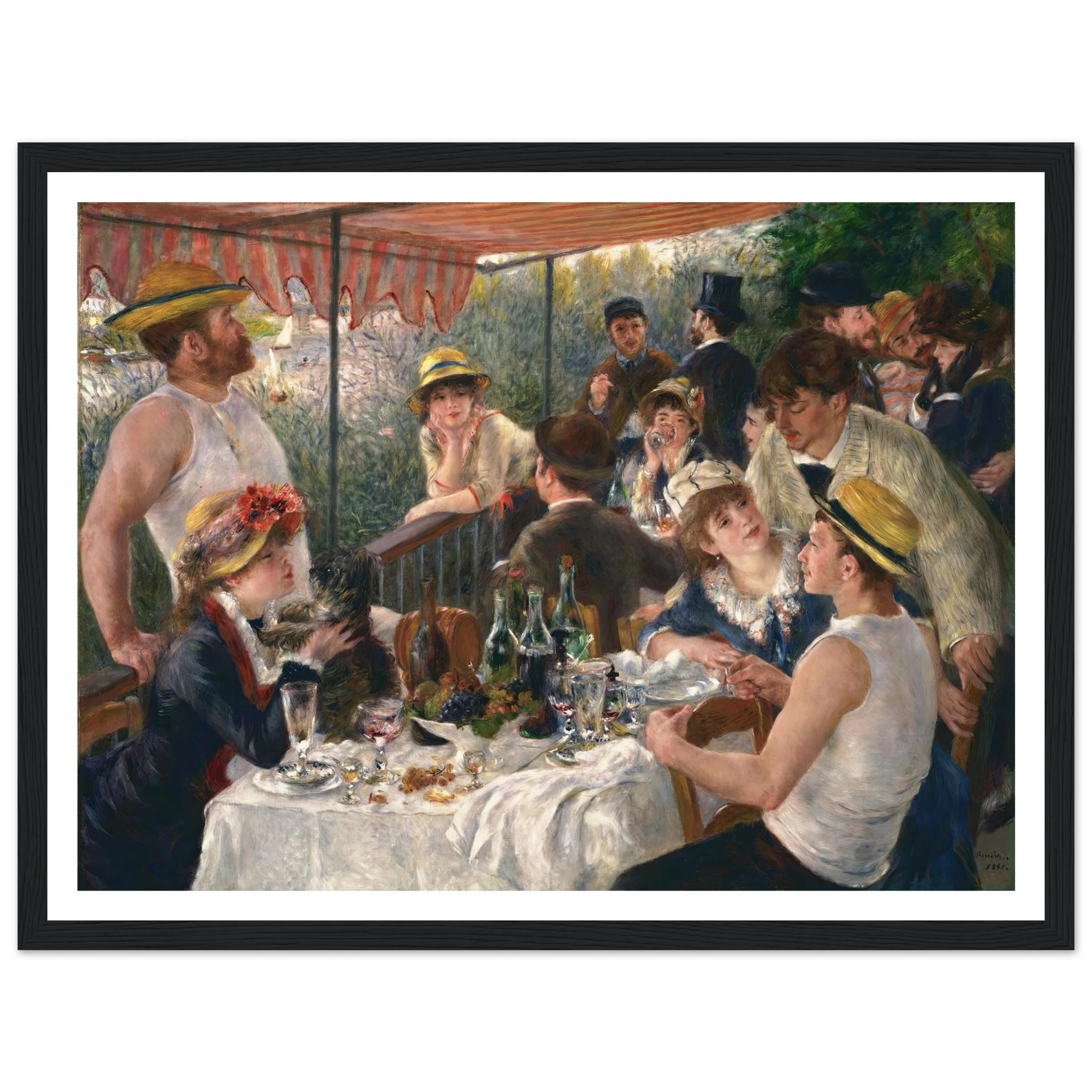 Luncheon of the Boating Party Art Print | Pierre Auguste Renoir-Quipham Collections