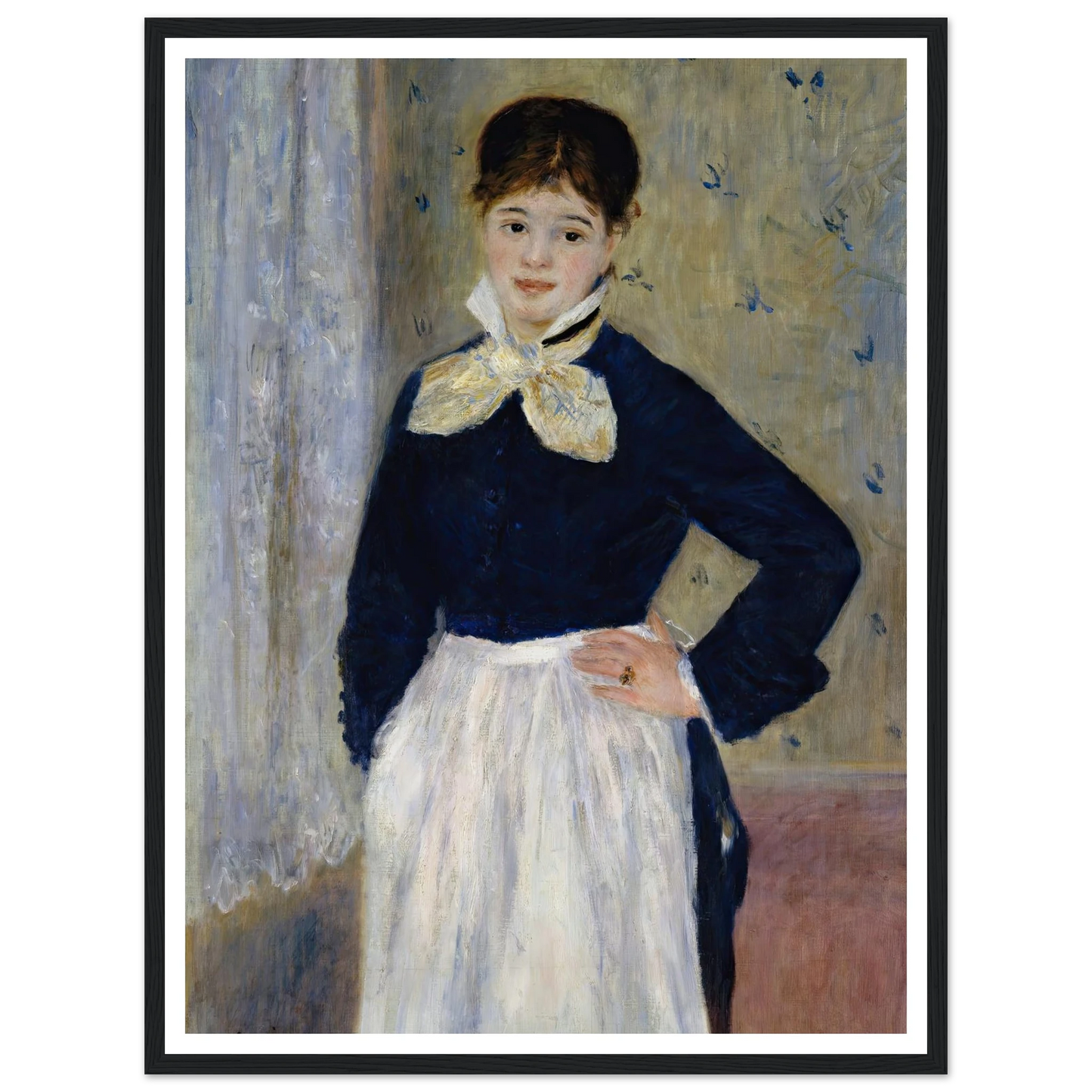 A Waitress at Duval’s Restaurant (ca. 1875) Art Print | Pierre Auguste Renoir-Quipham Collections