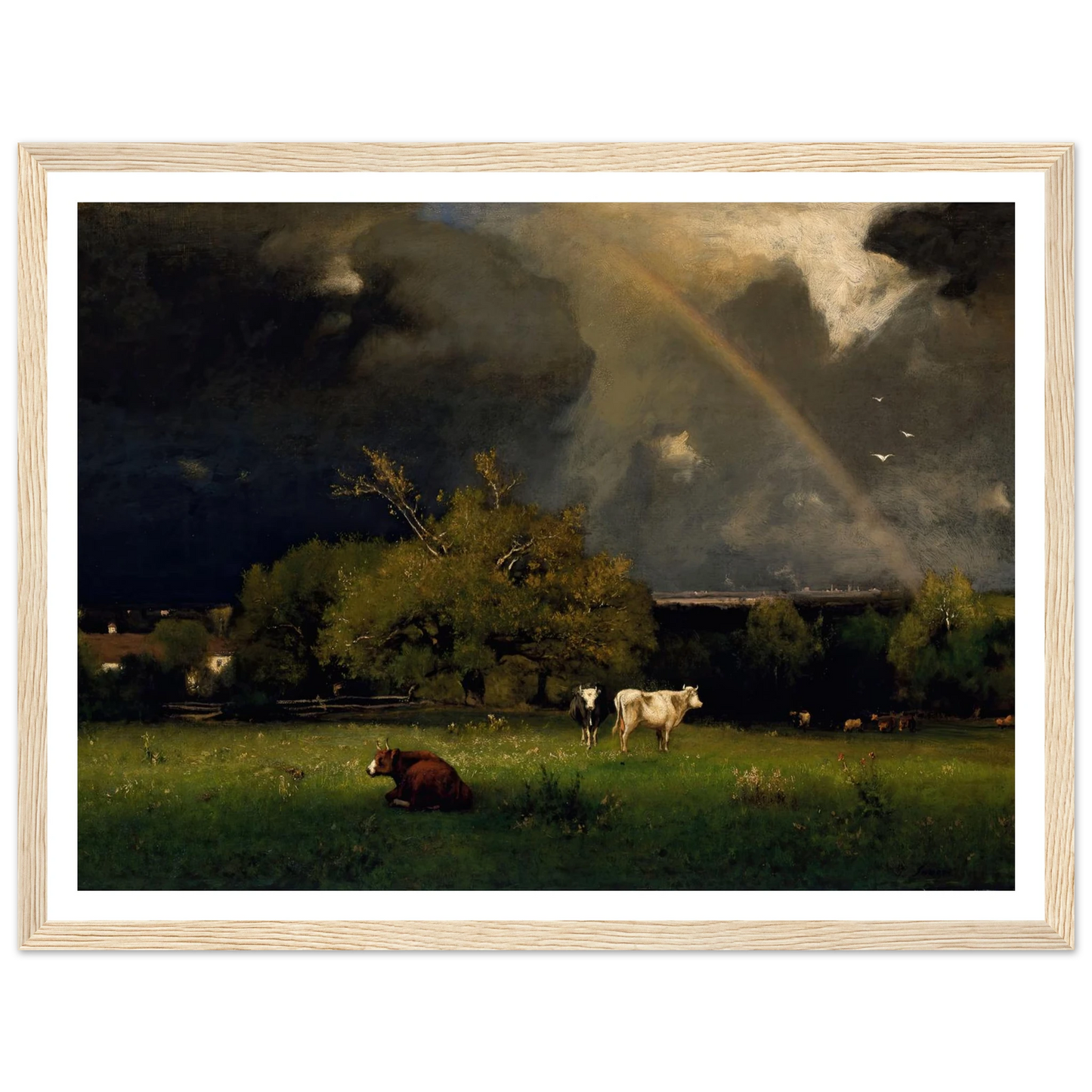 The Rainbow Art Print | George Inness-Quipham Collections