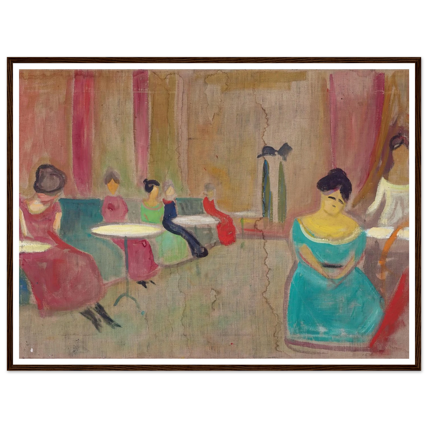Brothel Scene (1897–99) Art Print | Edvard Munch-Quipham Collections