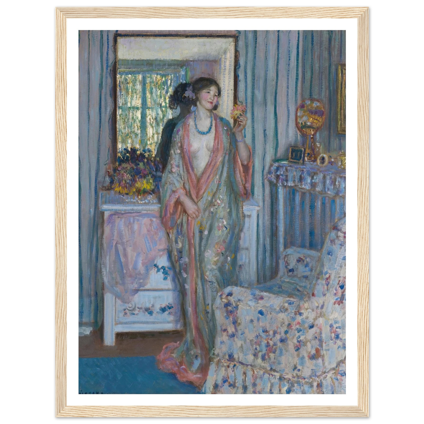The Robe (1915) Art Print | Frederick Carl Frieseke-Quipham Collections