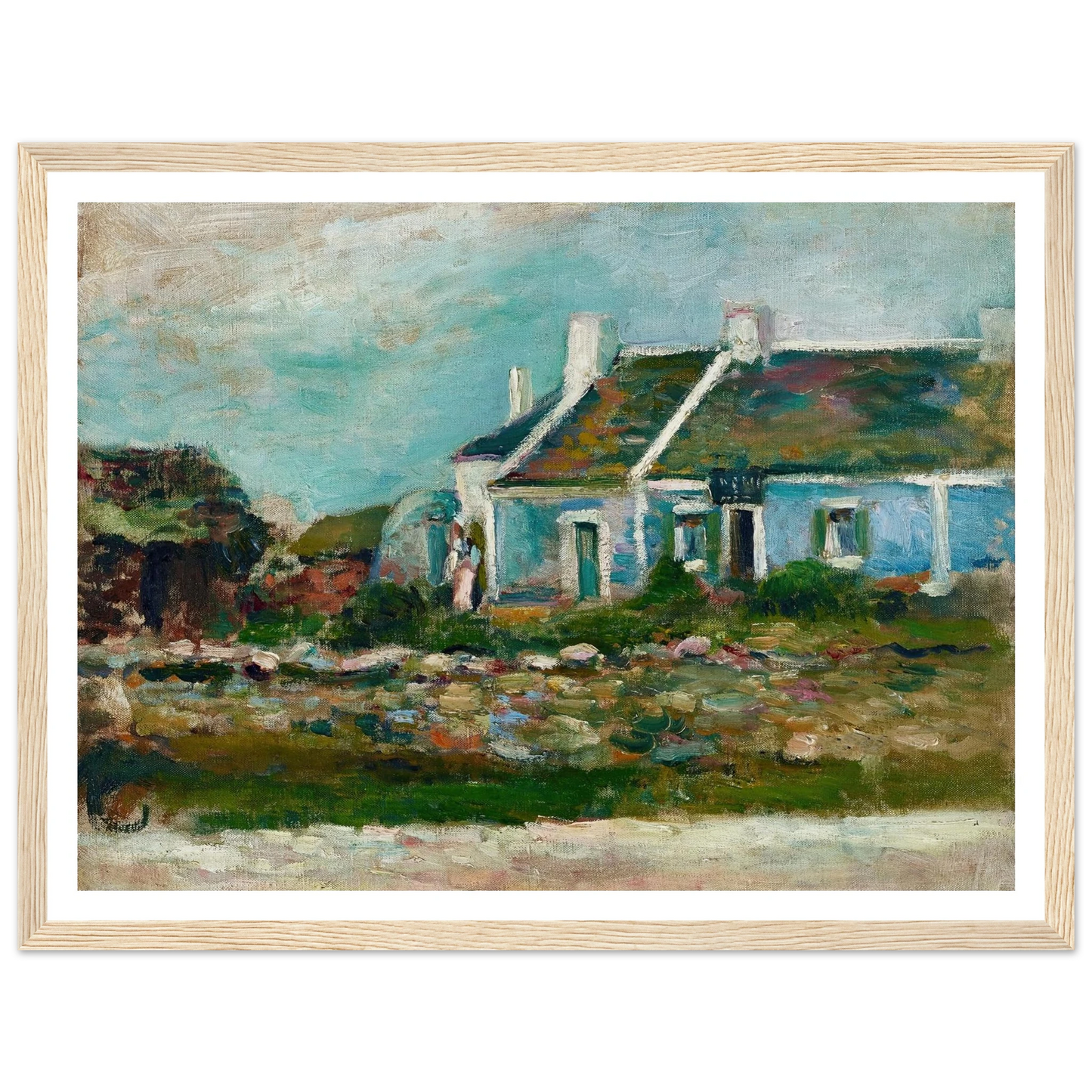 Entrée de cabaret Breton (1896) Art Print | Henri Matisse-Quipham Collections