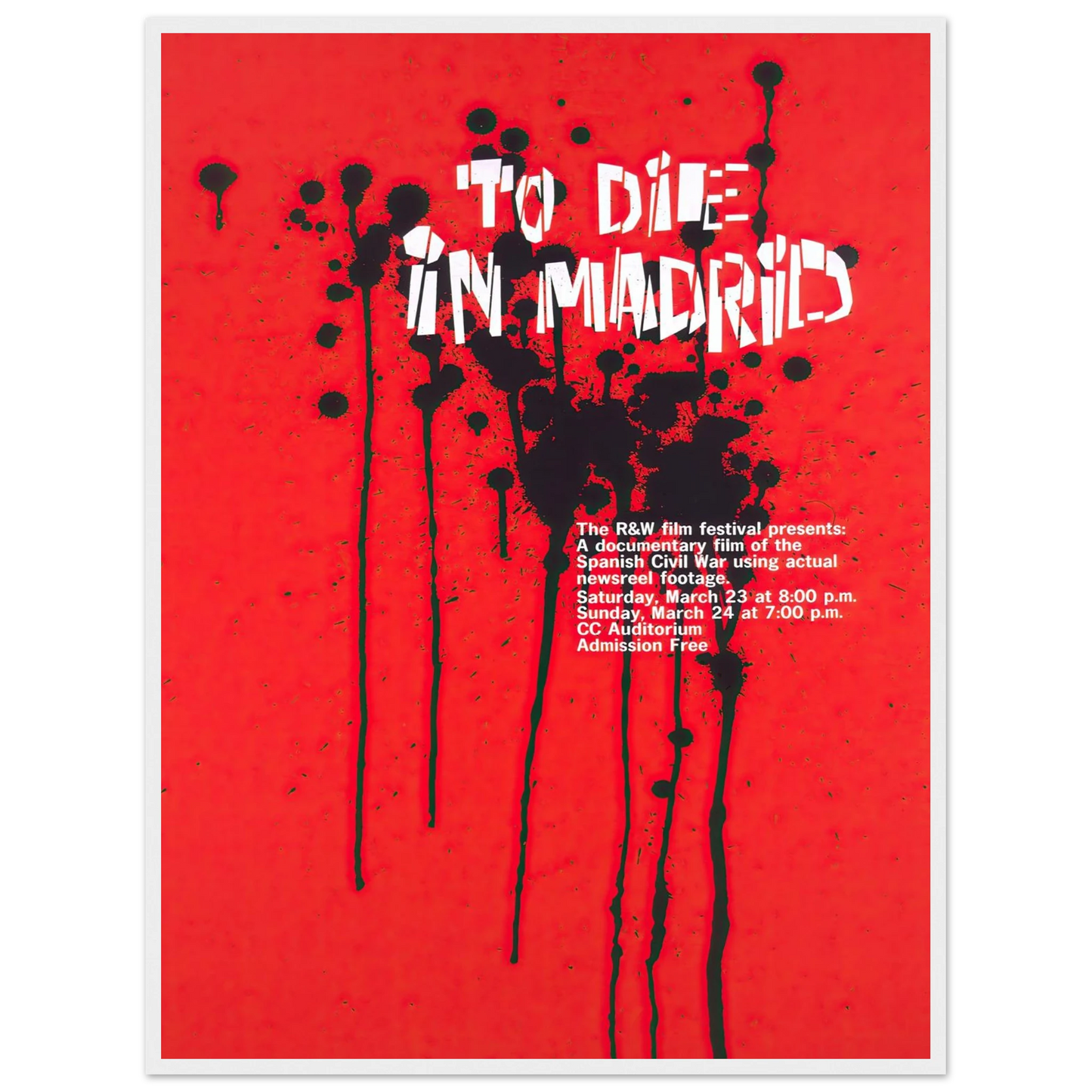 To die in Madrid Art Print | National Institutes of Health-Quipham Collections