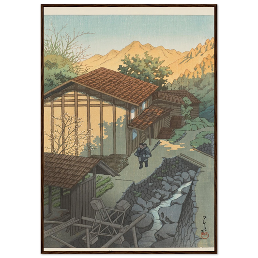 Bushu Nenoyama (1941) Art Print | Kawase Hasui-Quipham Collections